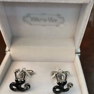 🌟 Sale 🌟 New Men's Vittorio Vico Cufflinks Set Gift Box